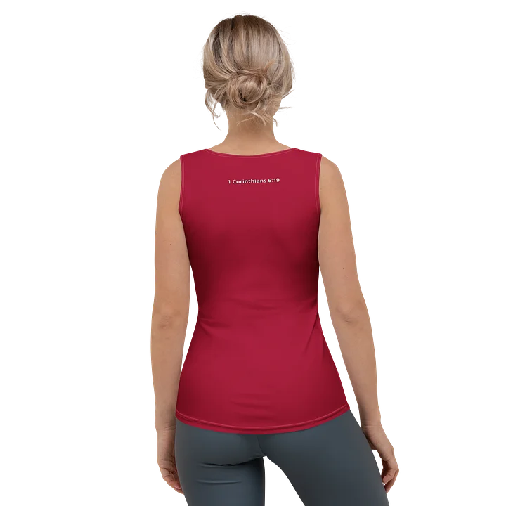 His House Womens Performance Tank - Red product image (2)