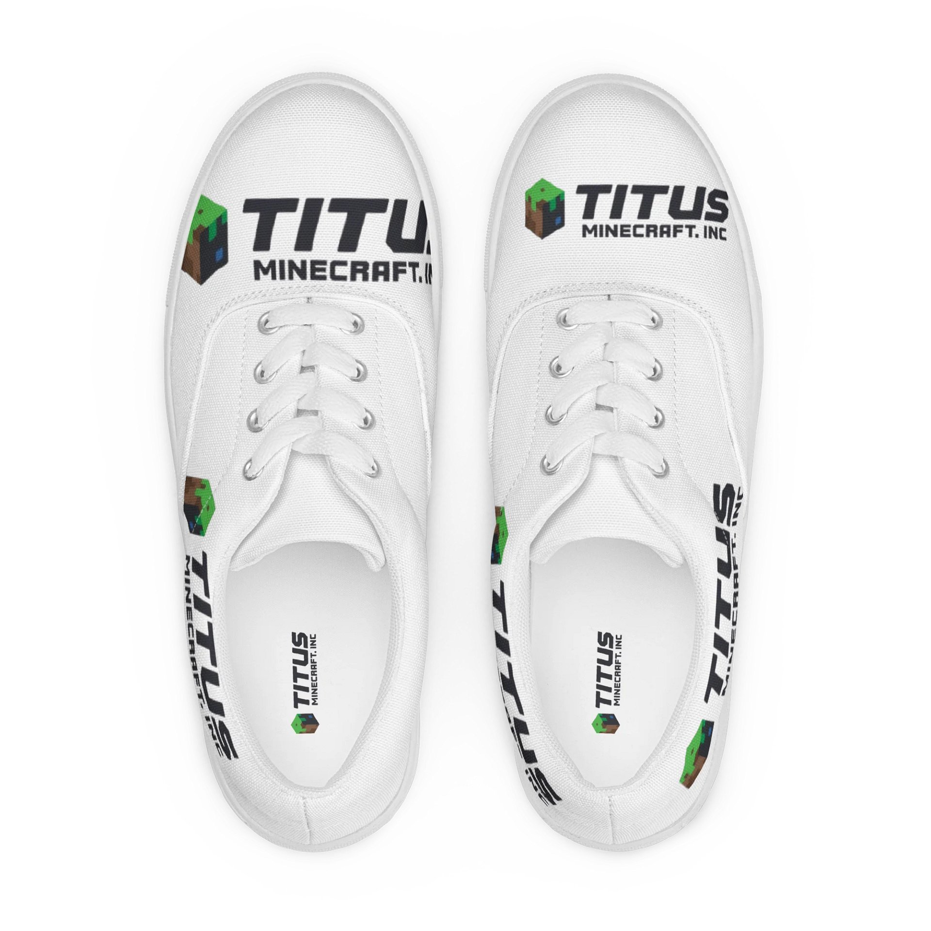 TITUS MINECRAFT INC Lace-Up Canvas Shoes product image (1)
