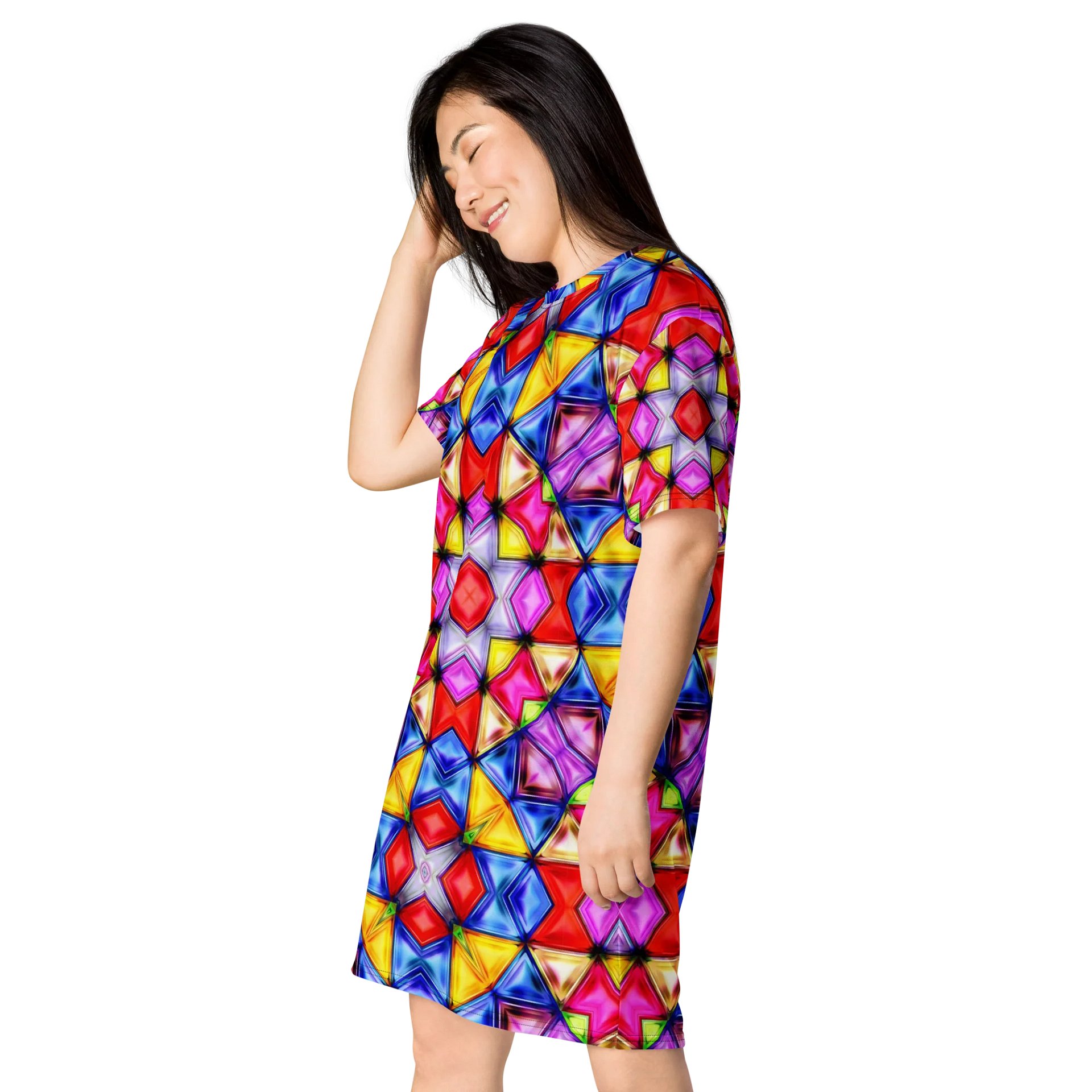 Barry Grady 'Vibrant' T-Shirt Dress product image (3)