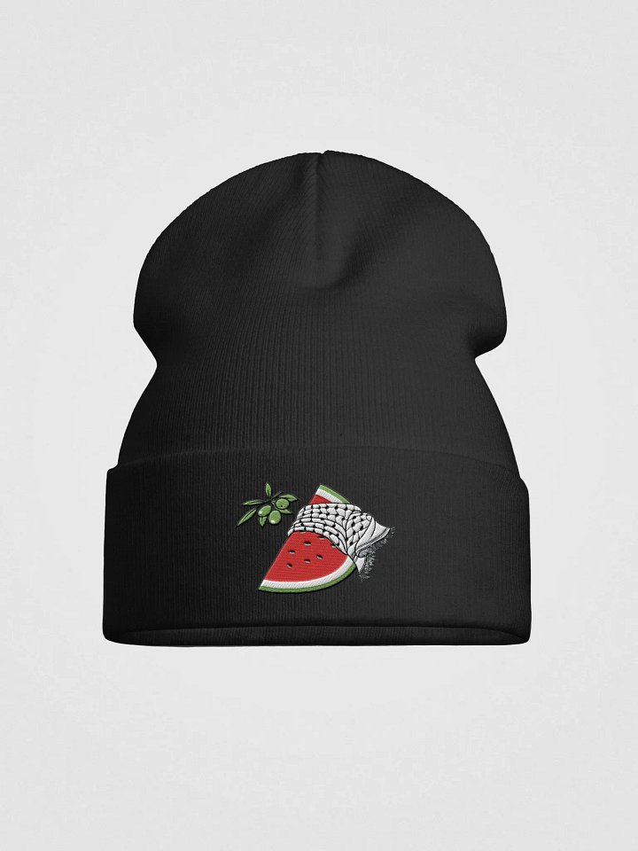 Keffiyeh-Inspired Otto Knit Beanie product image (1)