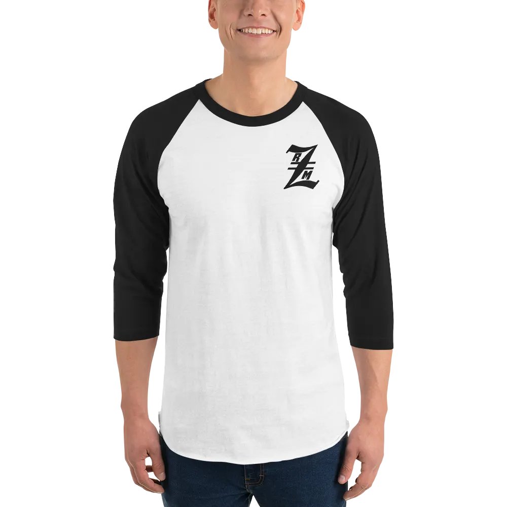 RZM Baseball Tee (White) product image (1)