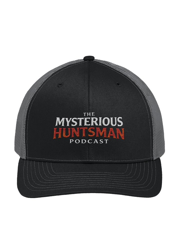 Mysterious Huntsman Podcast Trucker Hat product image (1)