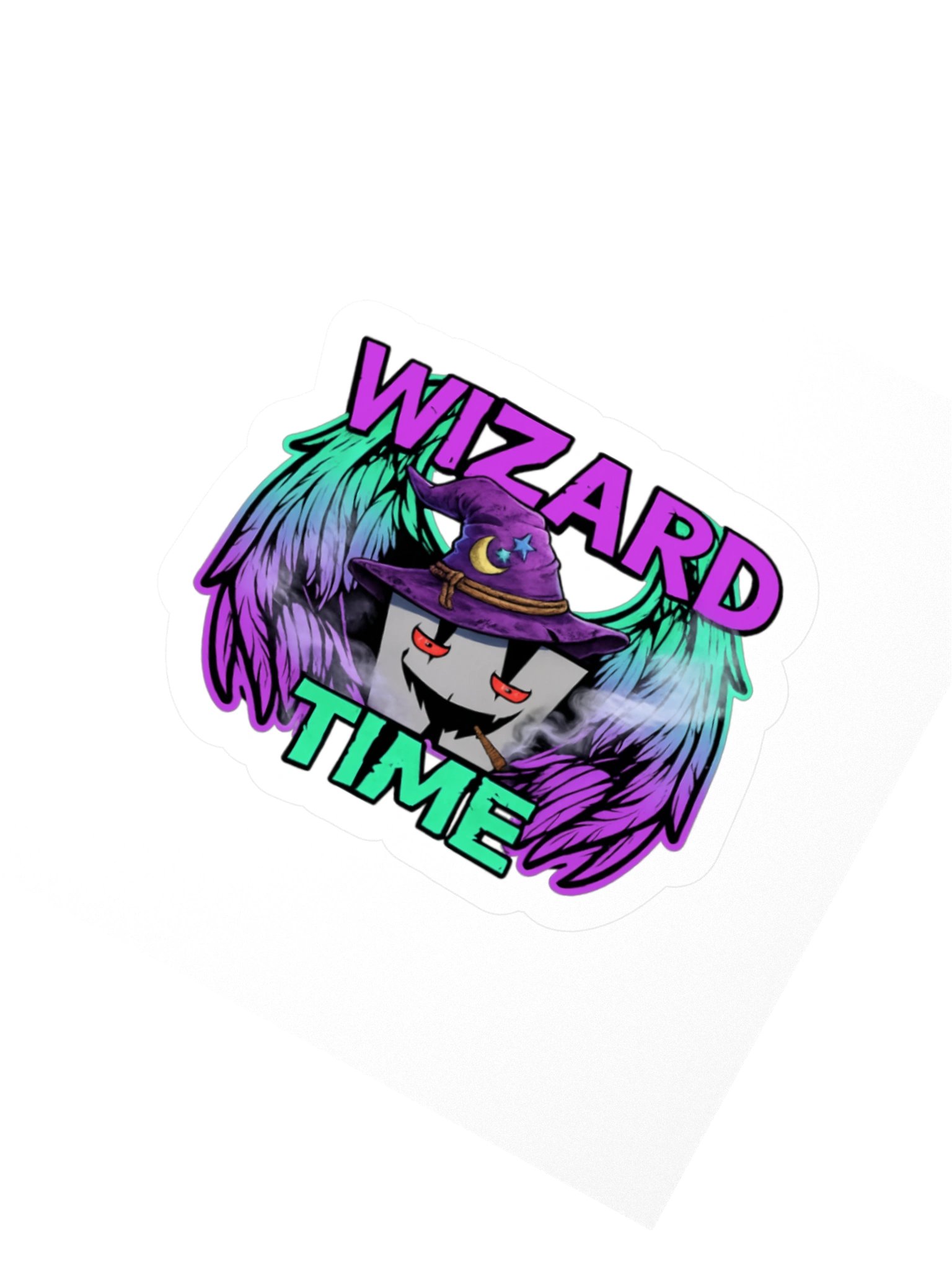 Wizard Time + Wizard Hat Wings Sticker product image (2)