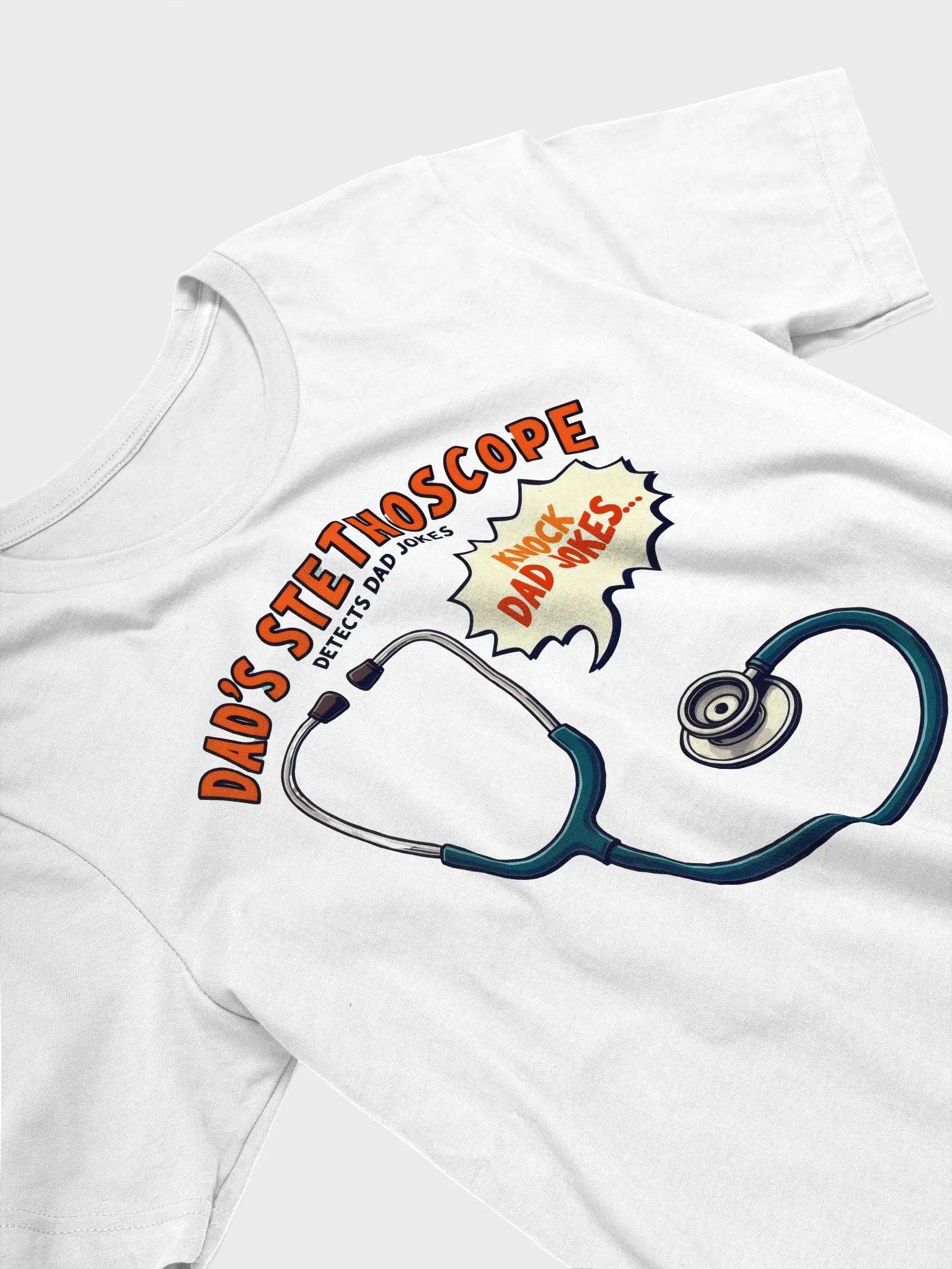 Dad's Stethoscope Humor T-shirt product image (25)