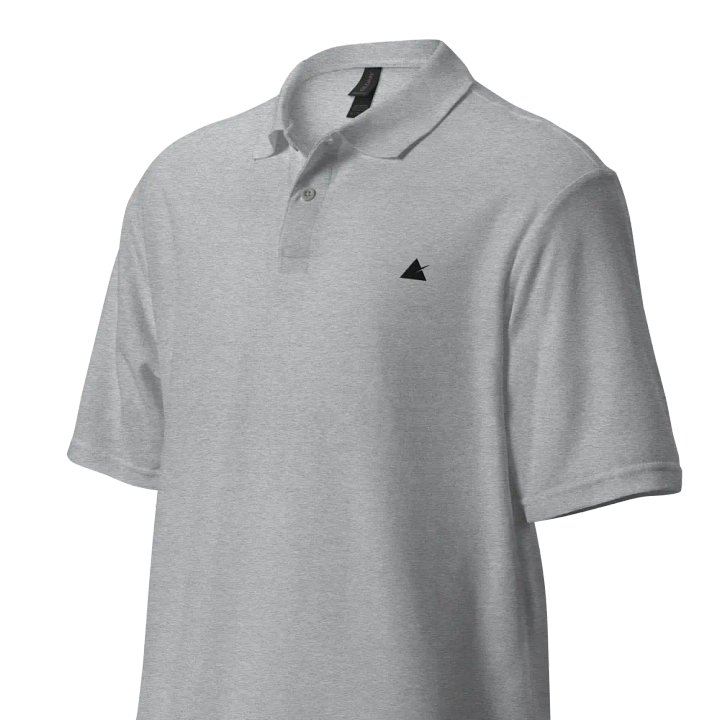 Awestruck Minimalist Embroidered Unisex Polo product image (2)