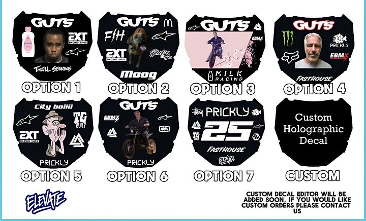 ODI Number Plate Decal product image (2)