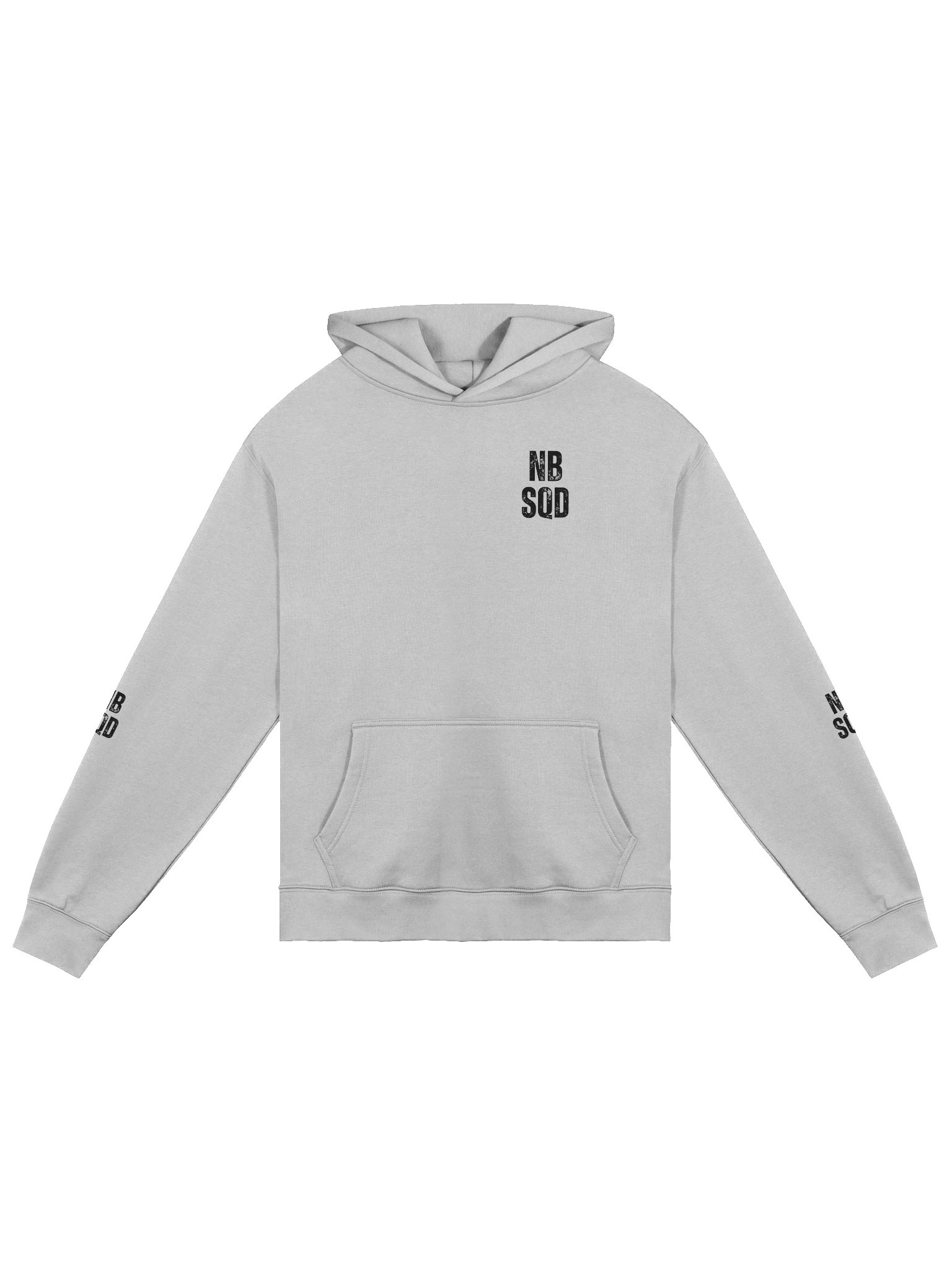 Official Noobsquad Black Unisex Light Grey/White Hoodie product image (1)