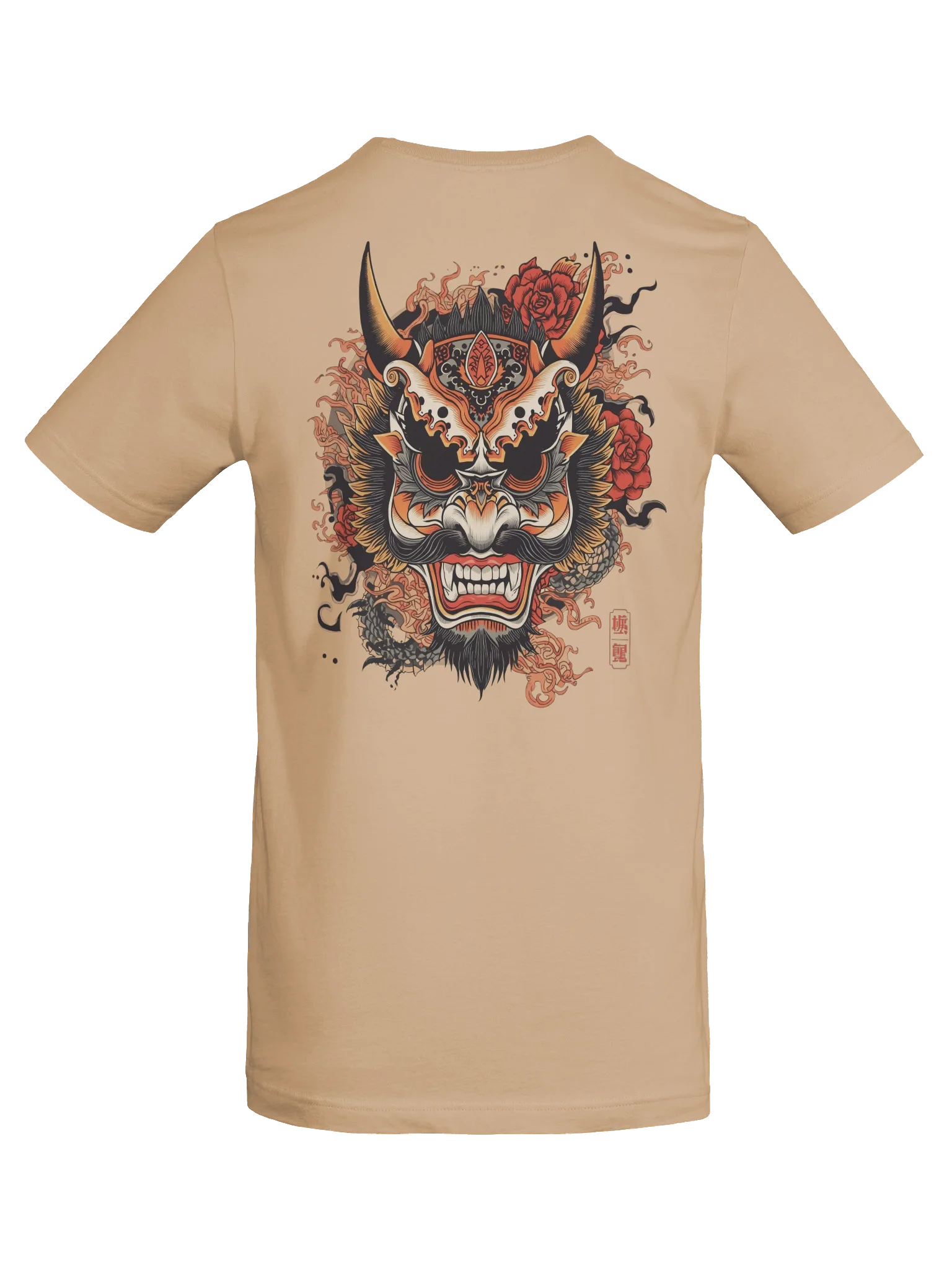 The Bold Oni Mask Streetwear T-Shirt product image (6)