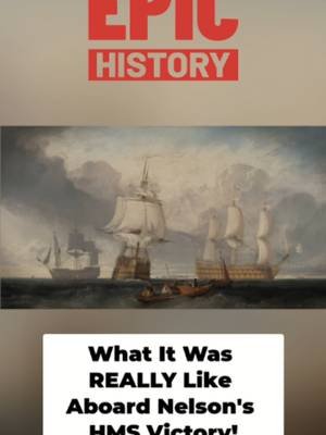 Aboard HMS Victory: The Real Story of Nelson's Flagship HMS Victory was cramped, dangerous, and incredible. Thousands of sailors served aboard the most legendary ship in history. What was it REALLY like? 🚢⚓ Save this and share with history lovers! Check out the full Video at Epic History! #HMSVictory #AdmiralNelson #NavalHistory #EpicHistory #battleoftrafalgar