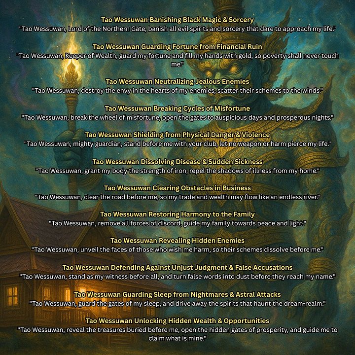 Tao Wessuwan - 12 Powerful Invocations product image (2)