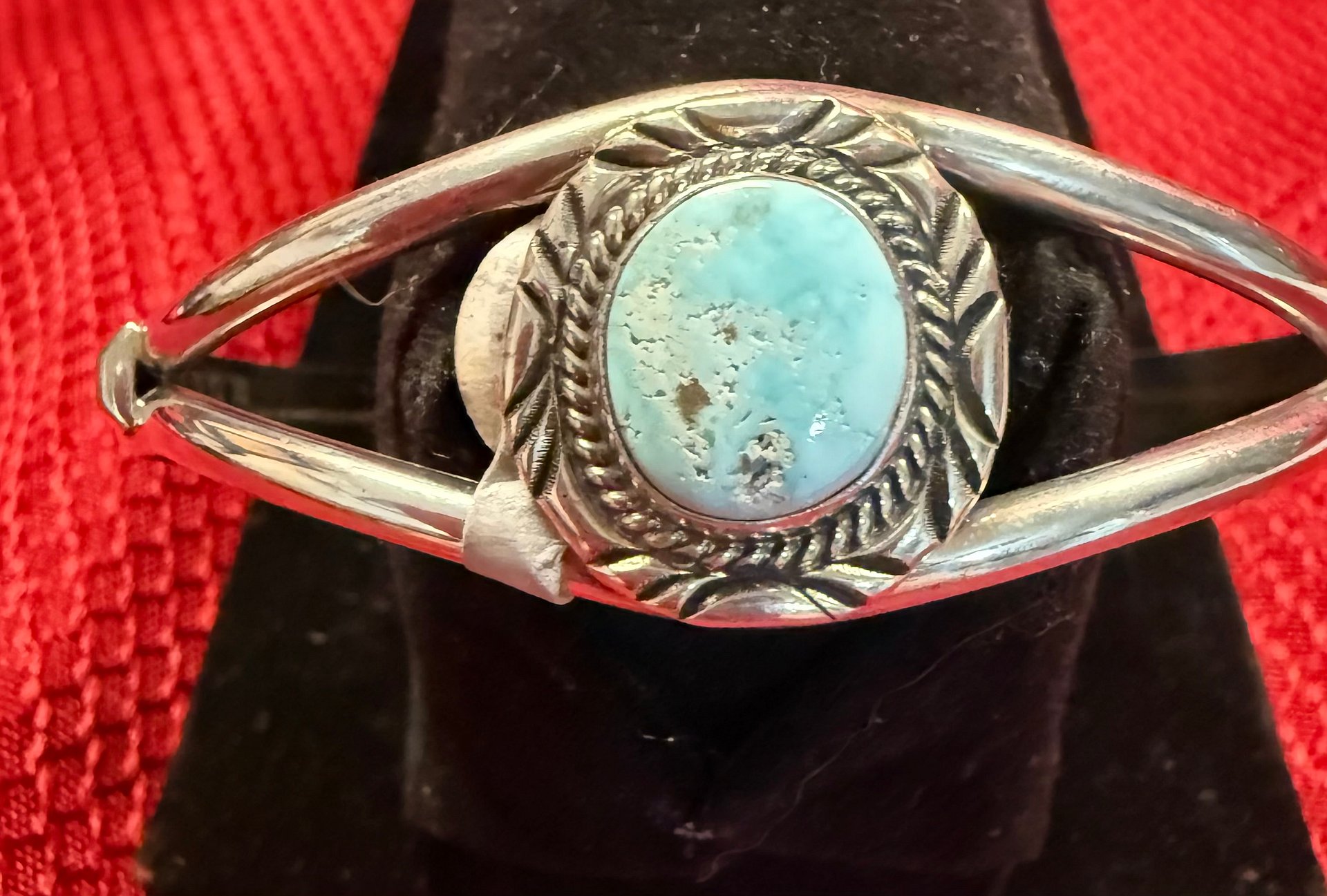 Artisan Dry Creek Turquoise Freeform Split-Shank Cuff Bracelet product image (1)