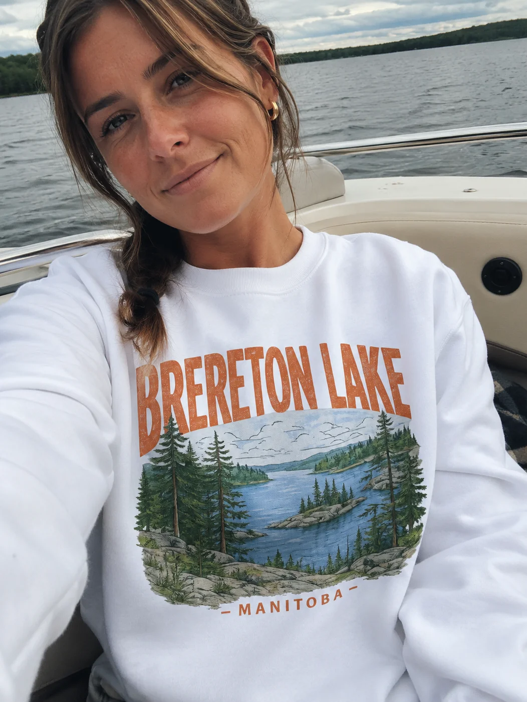 Brereton Manitoba Crewneck - 100% Cotton Exterior product image (2)
