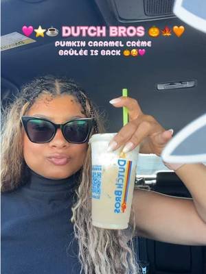 🩷💕☕️⭐️ #dutchbros #fall2026 starts today lol 😂 🧡🍁🎃🥰 #pumkinspice #coffee thank you bb 🥰 #girlythings 💕🍒☕️🎃⭐️🍁