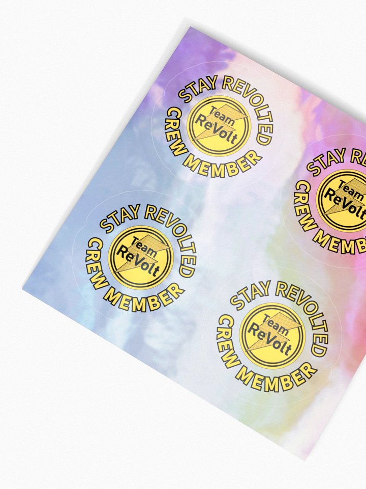 Team ReVolt Holographic Logo Stickers product image (2)
