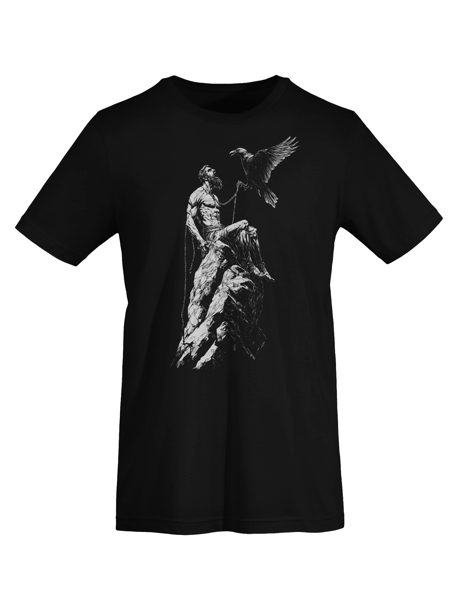 Prometheus Chained Upon The Mountain, Titan, Greek God T-Shirt product image (38)