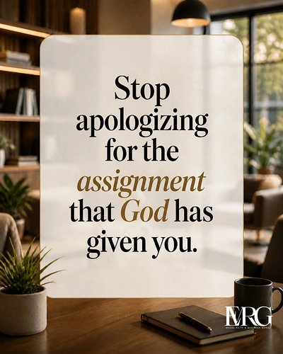 GOD didn't call you to play small or apologize for the vision HE birthed in you! 🚀

OWN your assignment! Your business has a ...