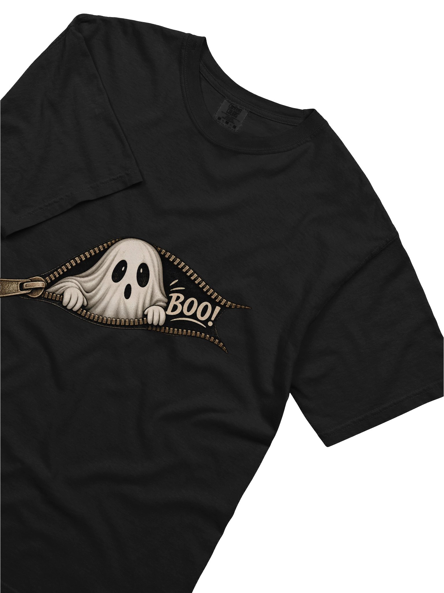 Halloween Ghost PNG, Boo Ghost PNG, Spooky Season PNG, Zipper Ghost Design, Halloween Clipart, Cute Ghost png product image (10)
