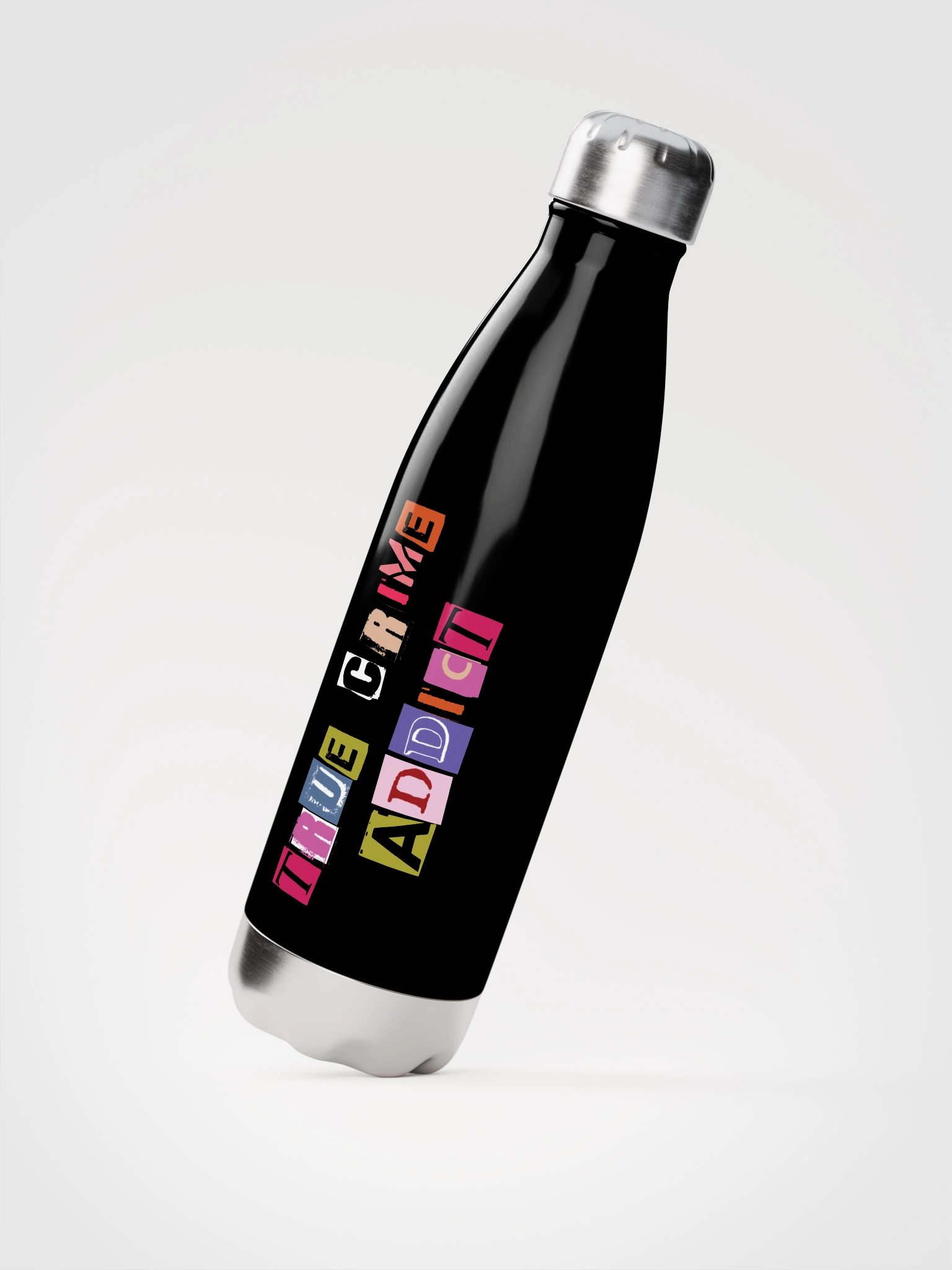 True Crime Addict Water Bottle product image (2)