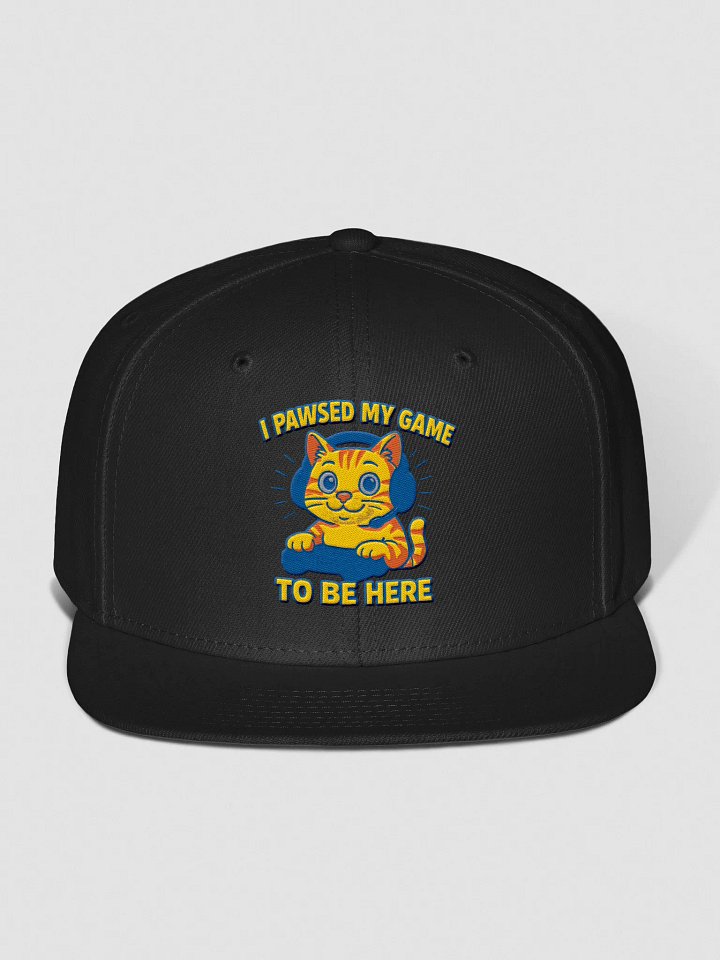 ZeeRAJ Gaming Wolf Snapback Cap product image (1)