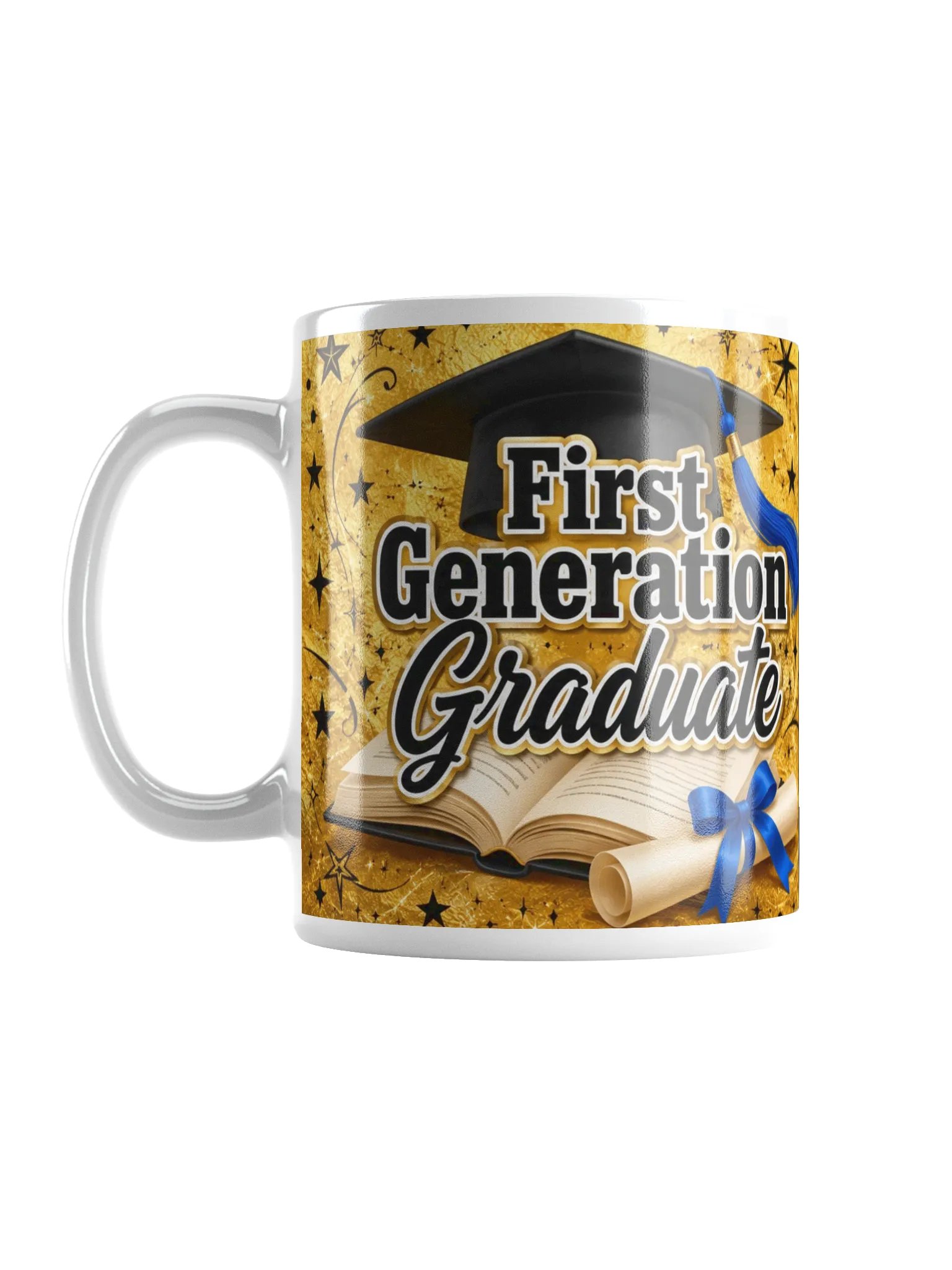 First Generation Graduate — White Glossy Graduation Mug product image (1)