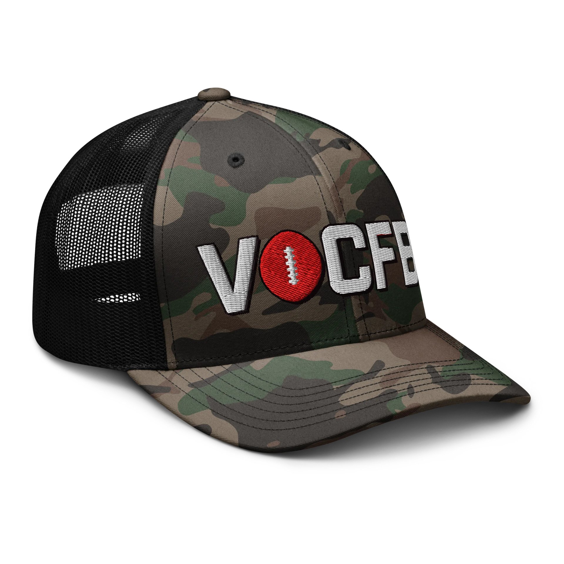 VOCFB Camo Trucker Hat product image (6)