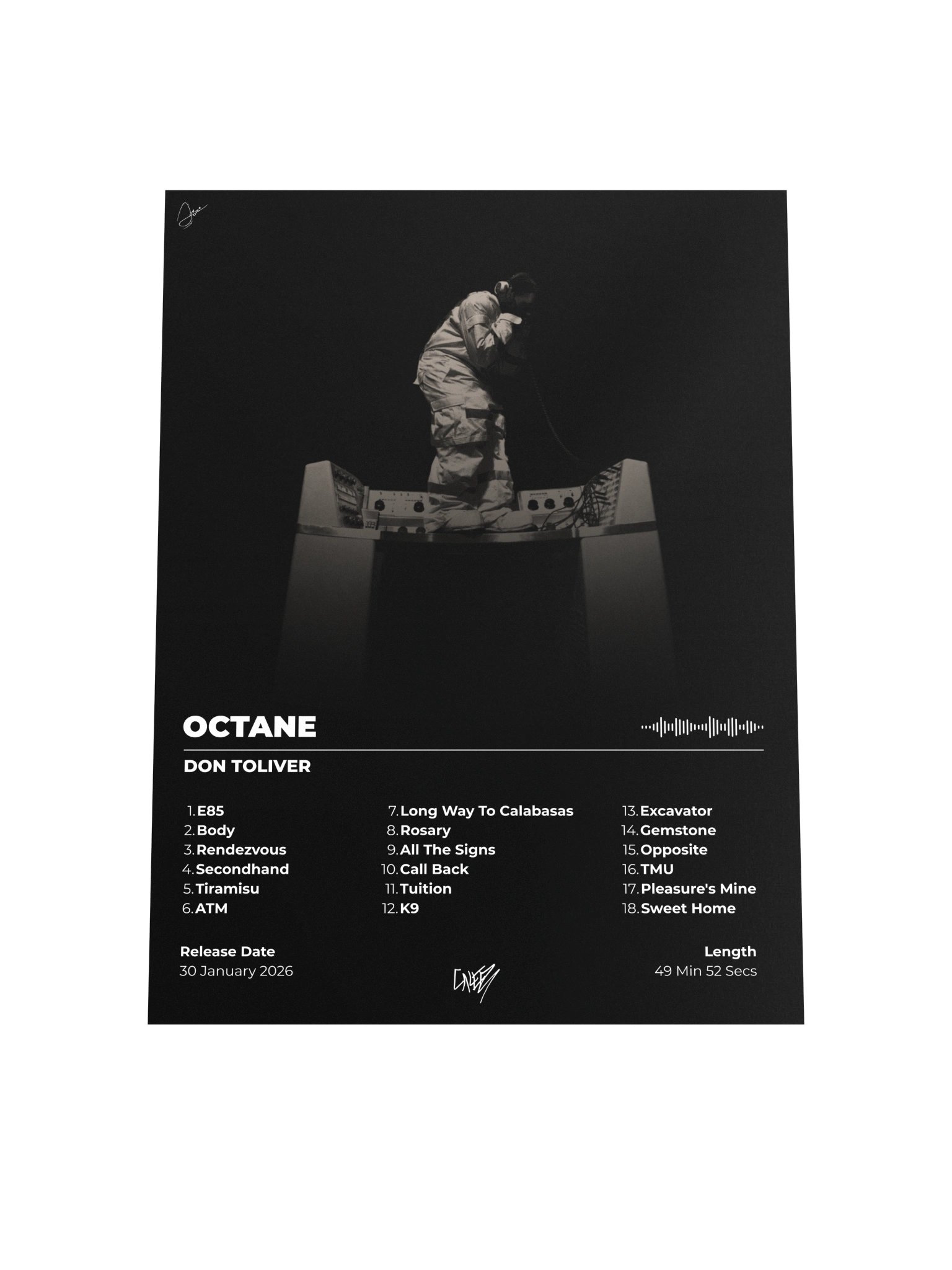 Octane Don Toliver Poster product image (4)