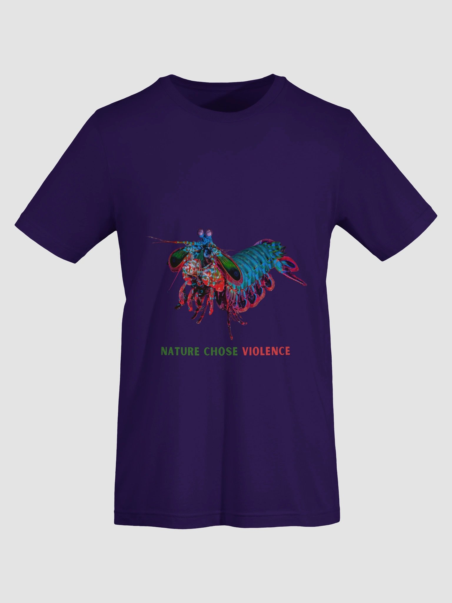 Nature Chose Violence Mantis Shrimp T-Shirt product image (4)