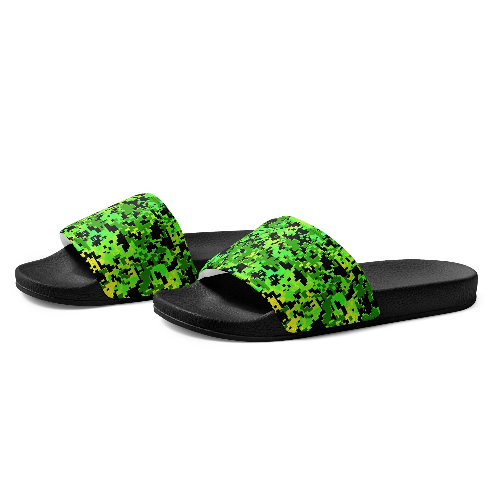 Pixelated Camo Women's Slides product image (2)