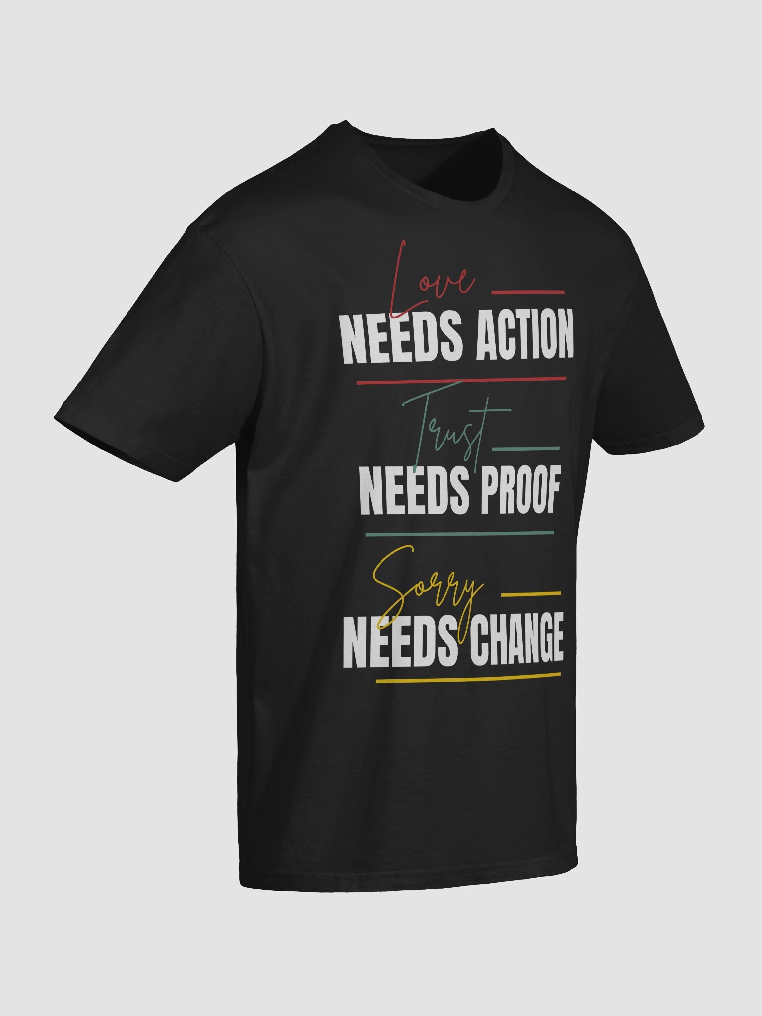Unisex Softstyle T-Shirt- Love needs action product image (36)