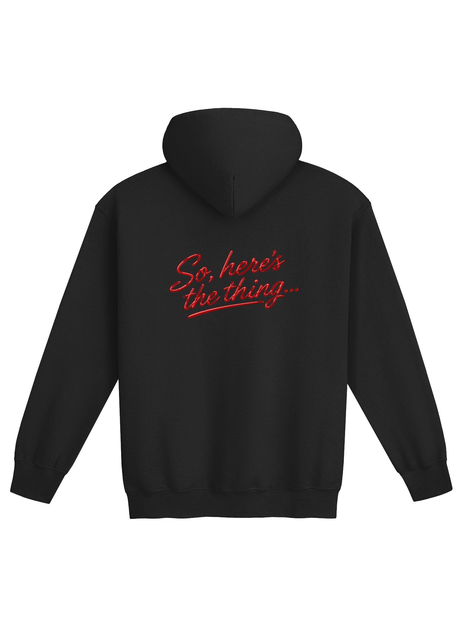 True Crime FM Lip Zip Hoodie | So here's the thing... product image (2)