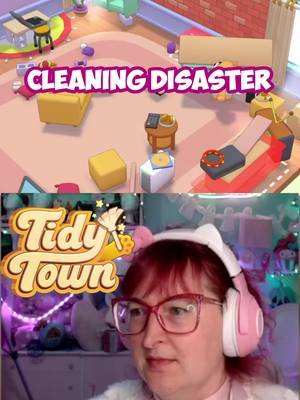 I am so clumsy! #tidytown #cleaninggame #ad