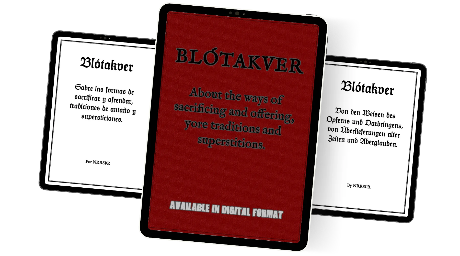 eBook: Blótakver product image (1)
