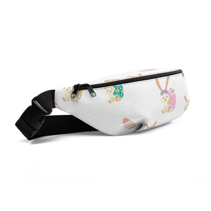 Floral Easter Bunny Eggs All Over Print Fanny Pack product image (2)