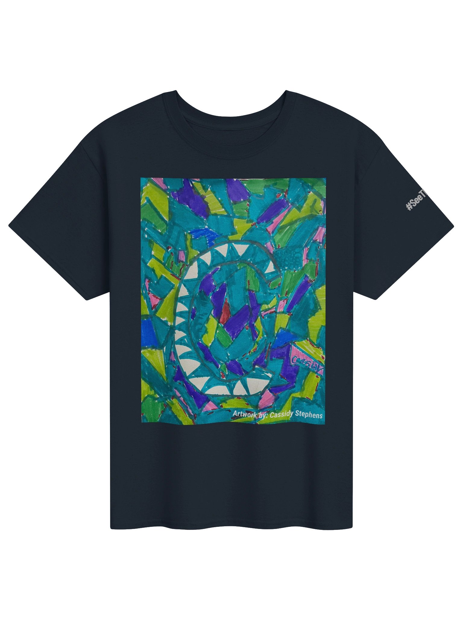 SeeTheAbility Abstract Tee — Cassidy Stephens product image (31)