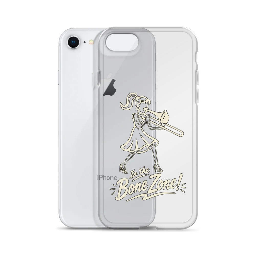 In the Bone Zone Trombone Pin-Up iPhone Case product image (2)