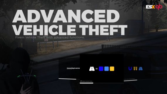 Advanced Vehicle Theft - Hacking, Scanning, Items, Customizability and more! [ QB / ESX / QBOX ] product image (1)