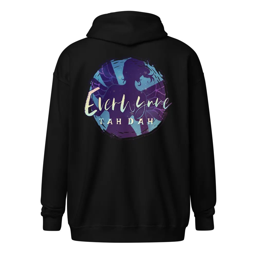 Cozy Chaos Crew Blue Logo Zip-up Hoodie product image (8)