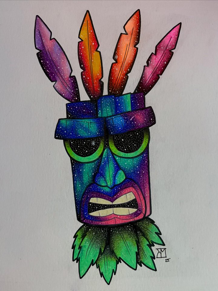 Galaxy Aku Aku Fanart product image (1)