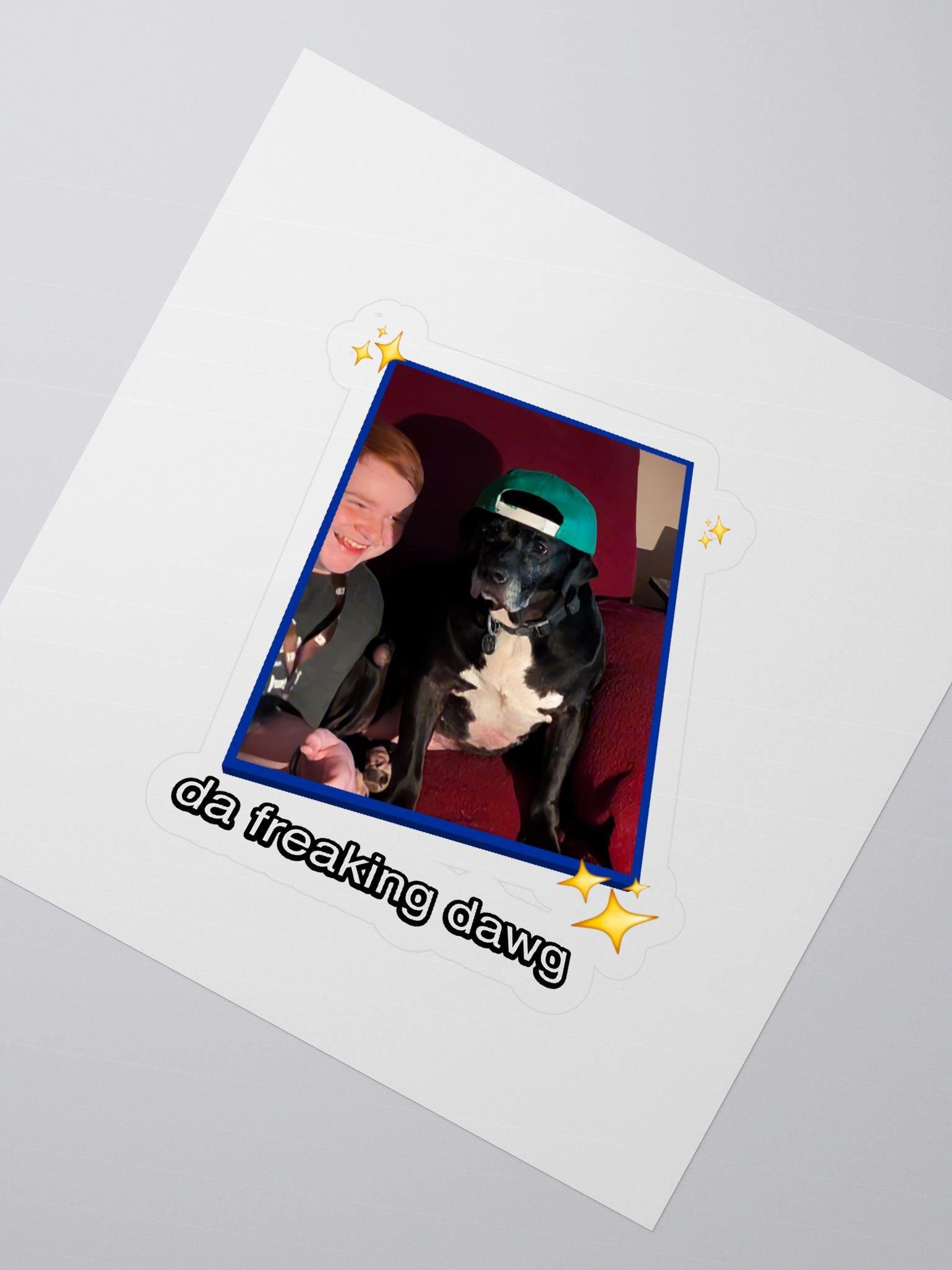 da freaking dawg sticker :3 product image (2)