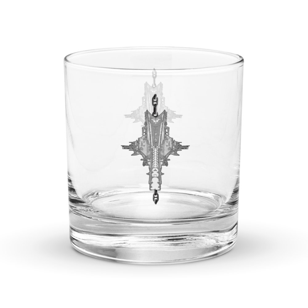 Foss double tug Sketch Rocks Glass 10.5oz product image (1)
