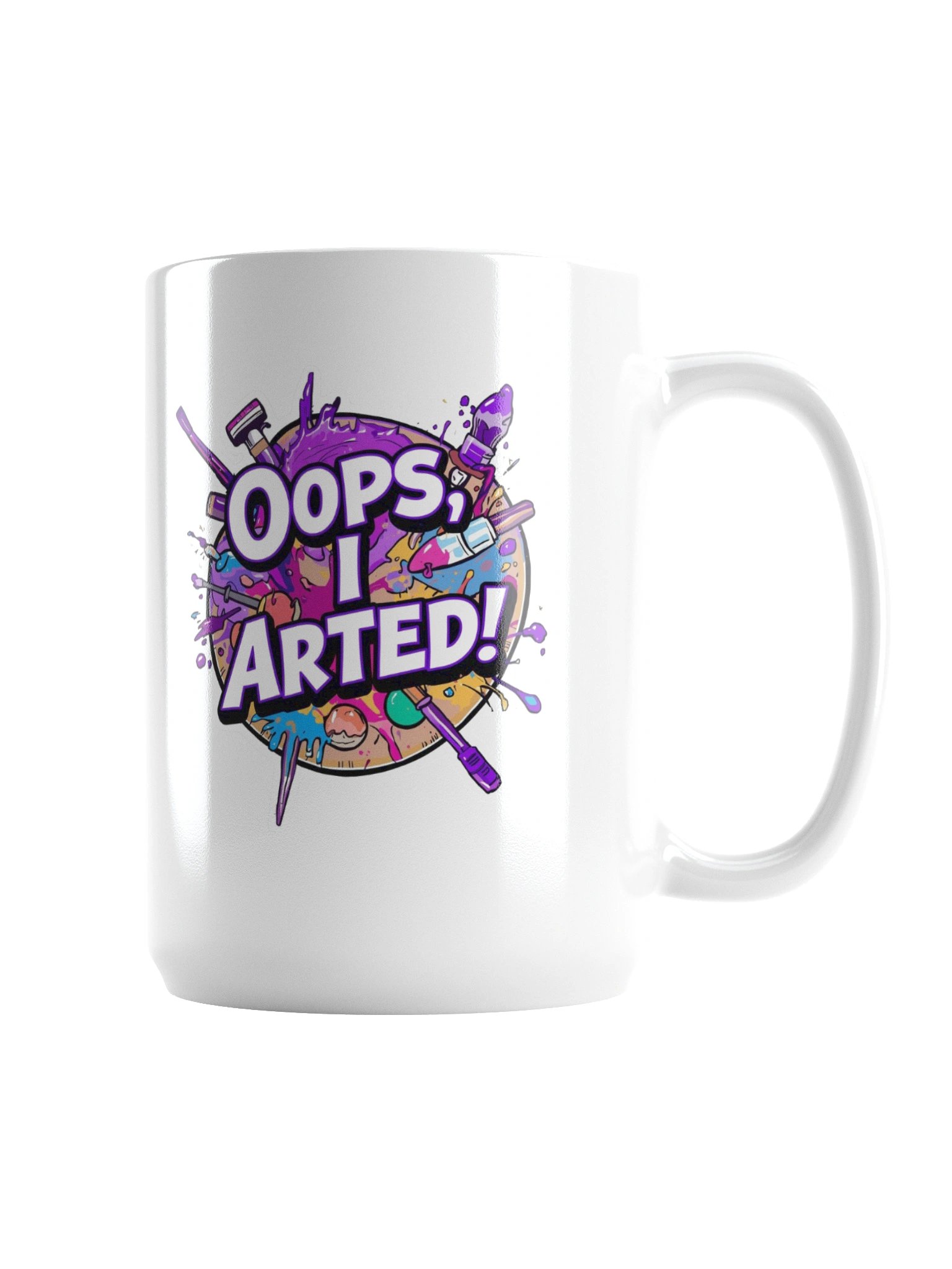 Oop, I Arted! Cup product image (2)