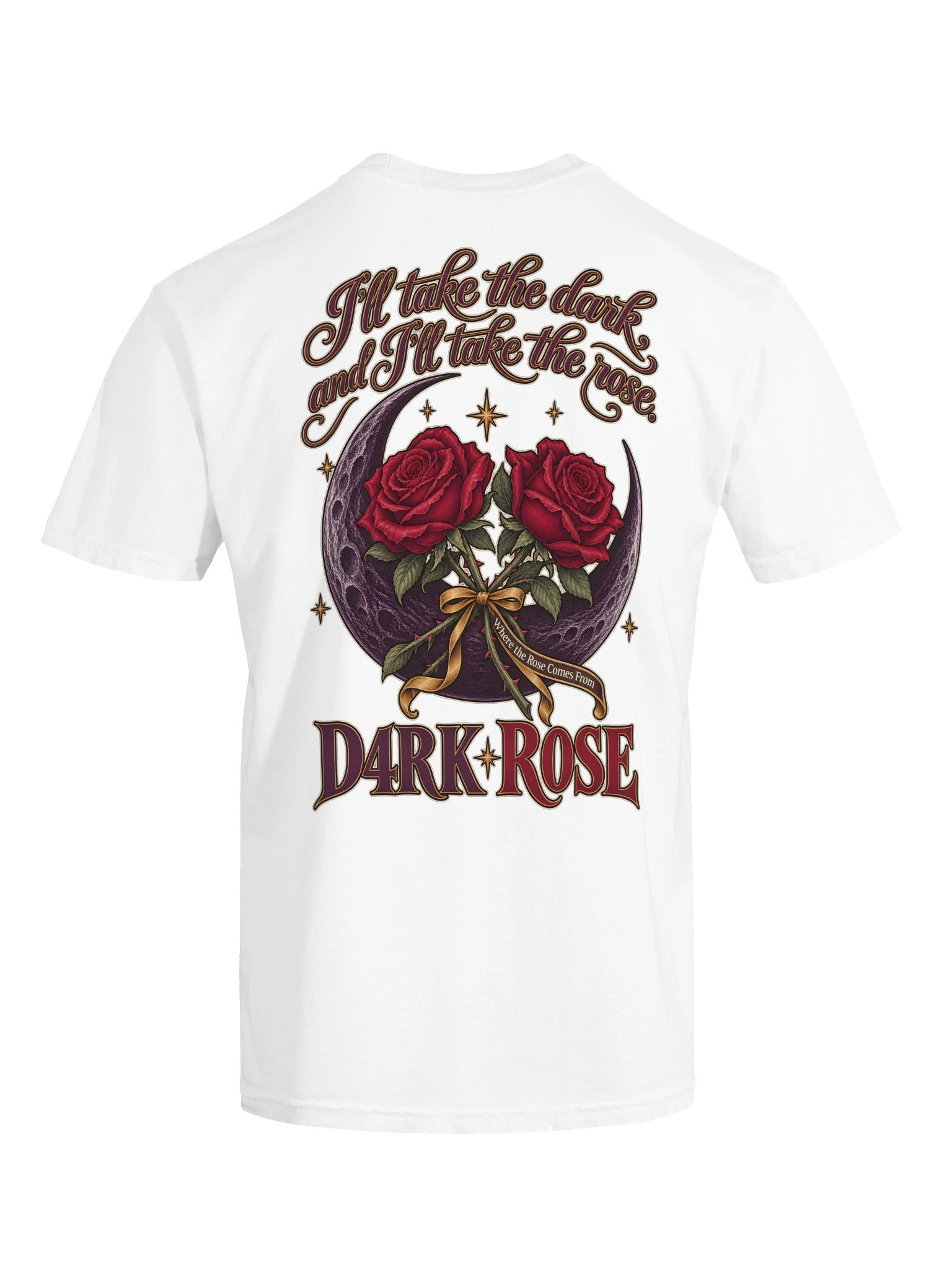 D4RK R0SE Where the Rose Comes From Heavyweight T-Shirt product image (7)