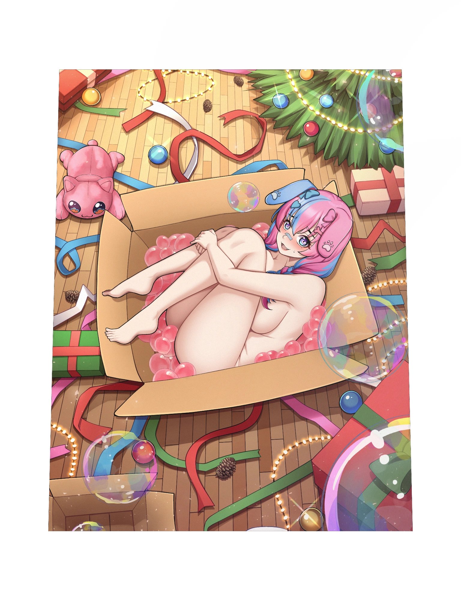 MooMoo Christmas Present Poster (Lewd) product image (4)
