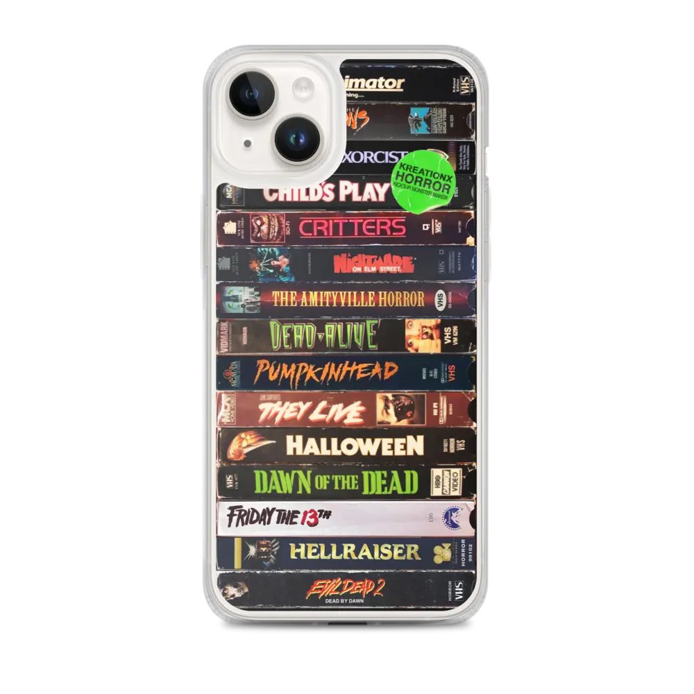 Horror VHS Collection MagSafe iPhone Case product image (1)