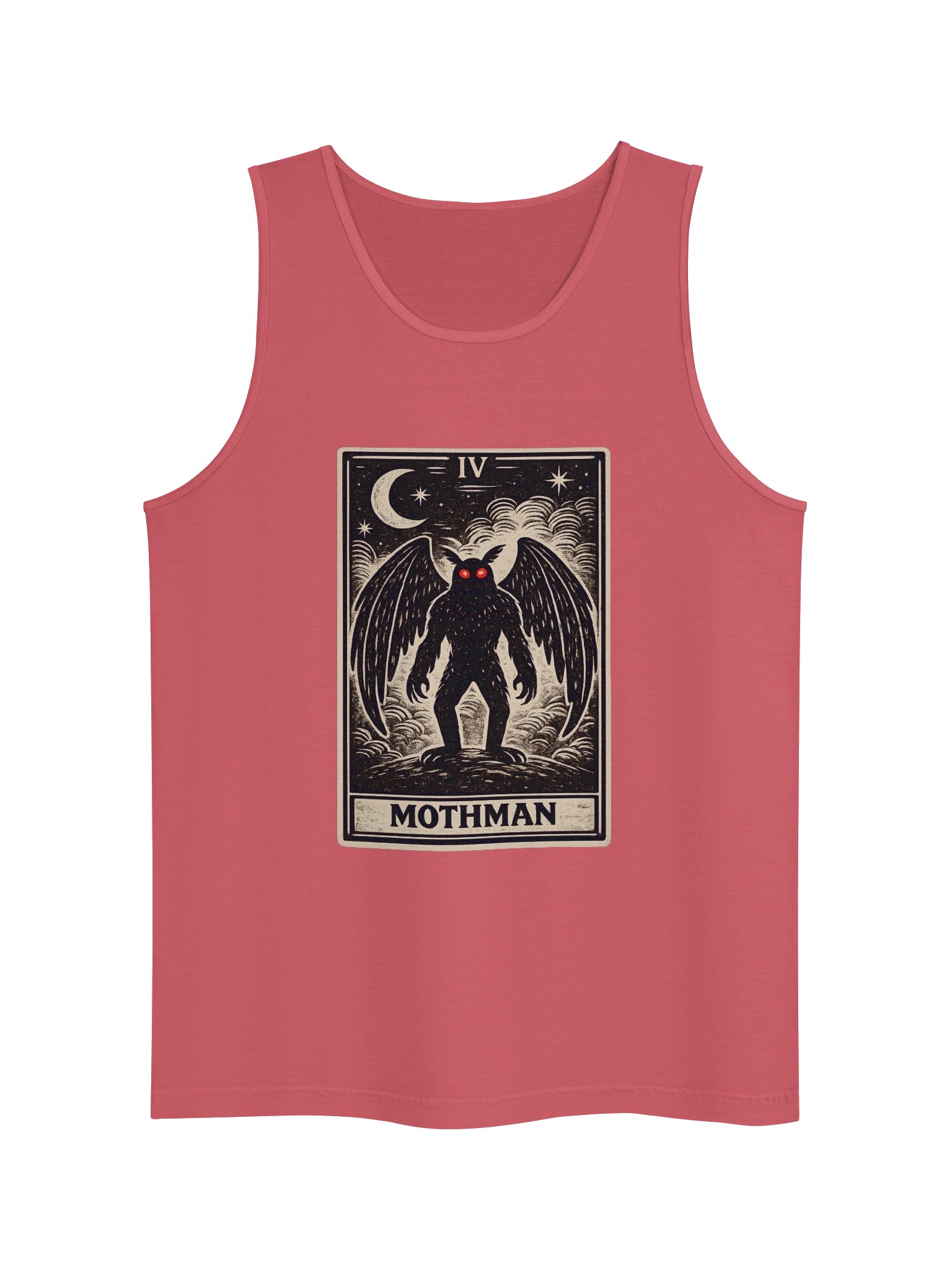 MOTHMAN- THE EMPEROR- UNISEX GARMENT DYED TANK TOP product image (11)