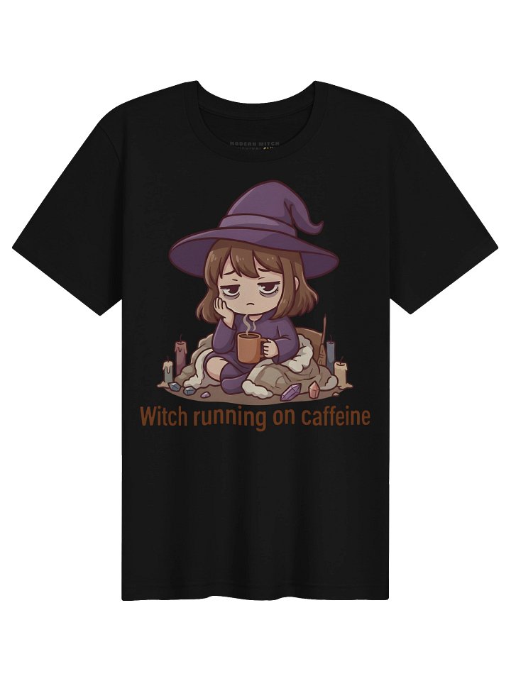 Running on caffeine - Cozy Witch T-Shirt product image (1)