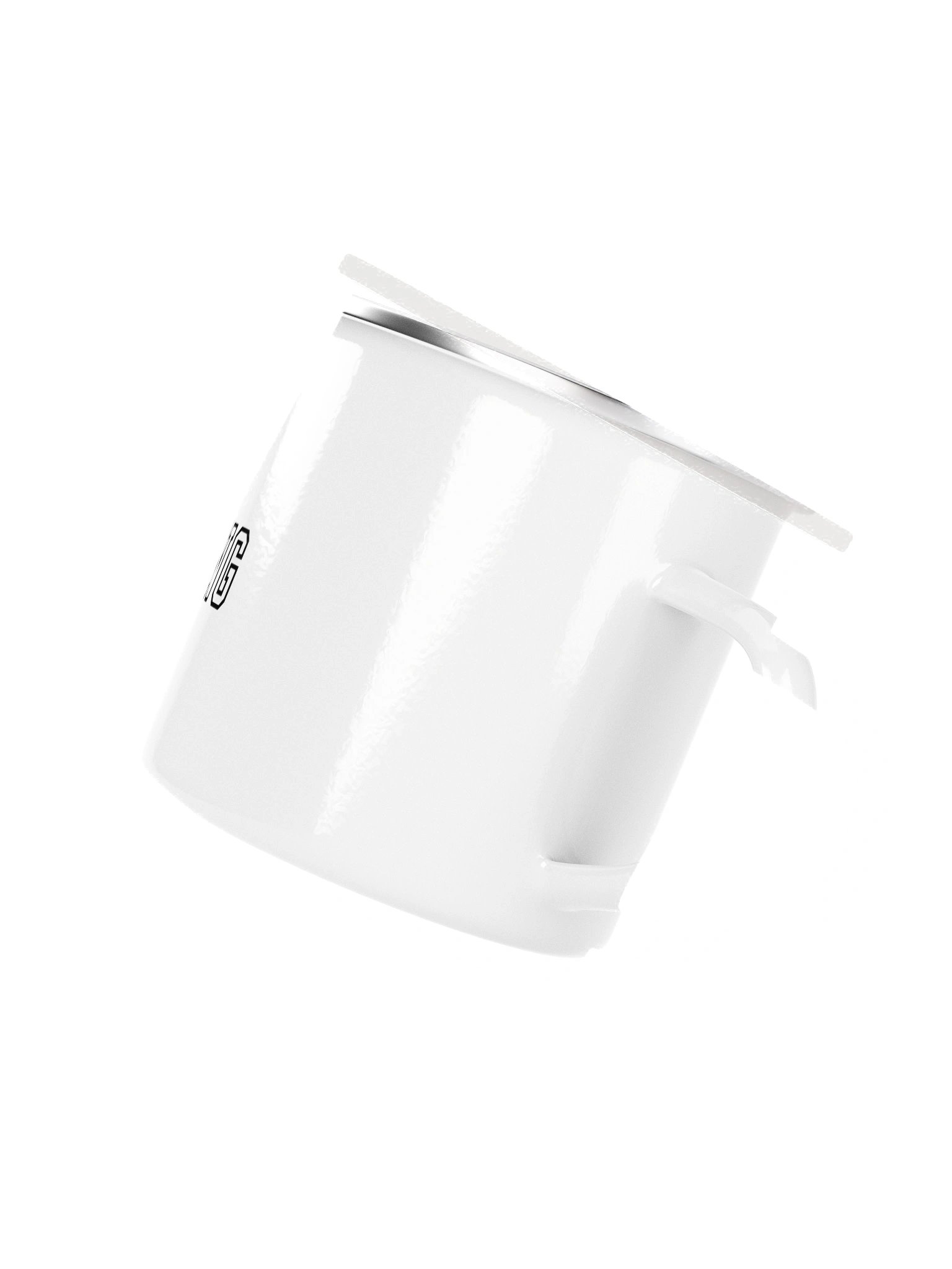 Wrestling Wordmark Enamel Mug product image (3)