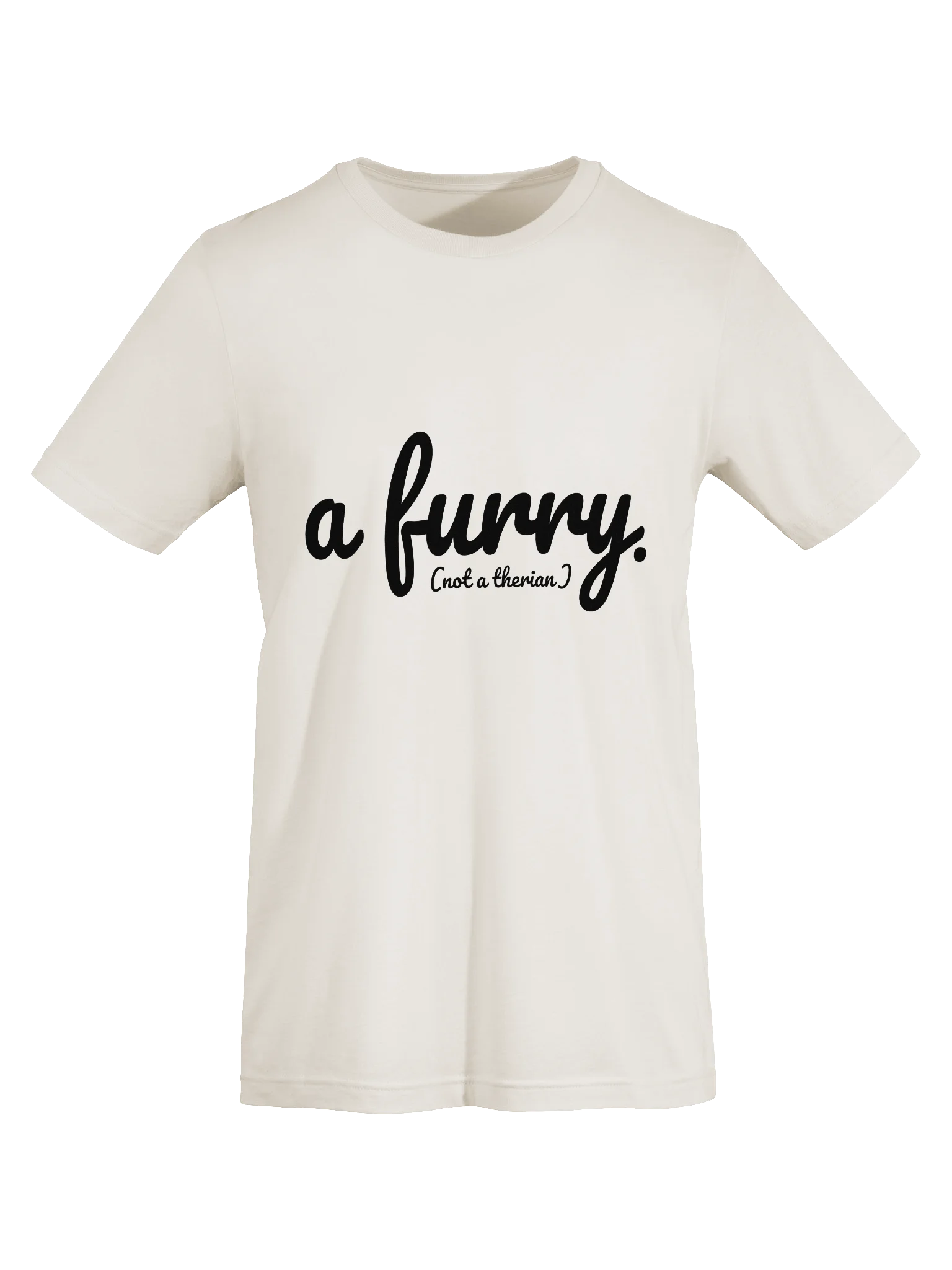 Clearly a furry t-shirt (light edition) product image (7)