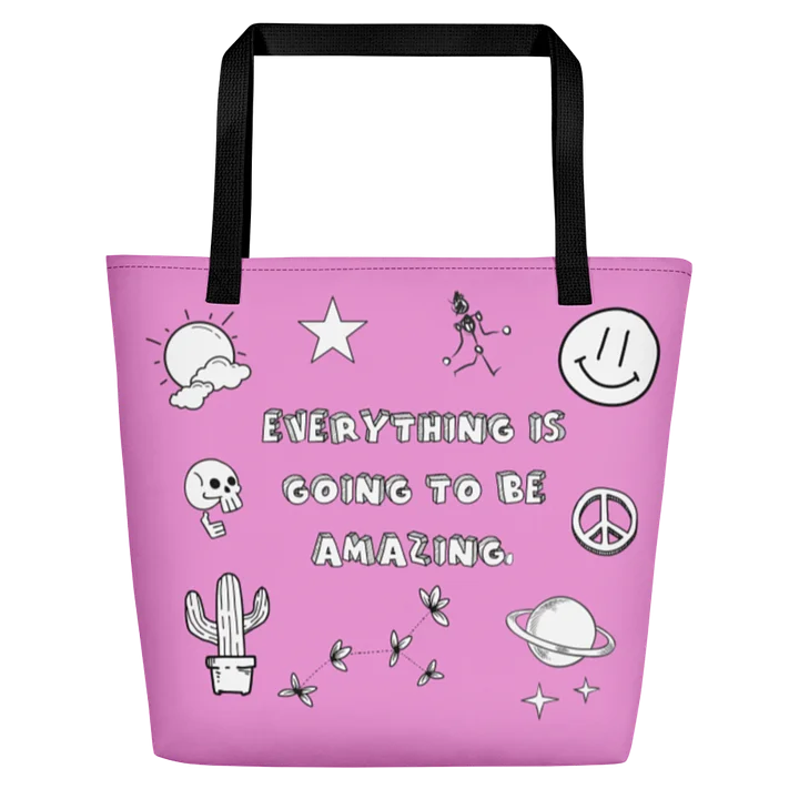 LARGE Tote - Pop Pink product image (1)