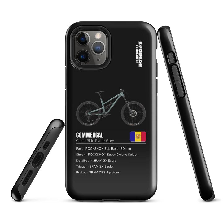 Black Clash Ride iPhone Case product image (3)